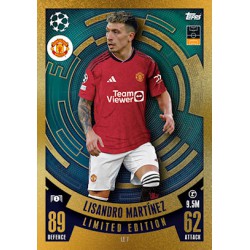 Topps Match Attax Champions League 2023/2024 Limited Edition Lisandro Martínez (Manchester United)